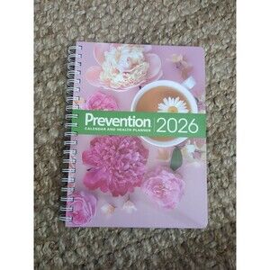 NEW Prevention 2026 Planner Journal Calendar Book  Healthy Planning